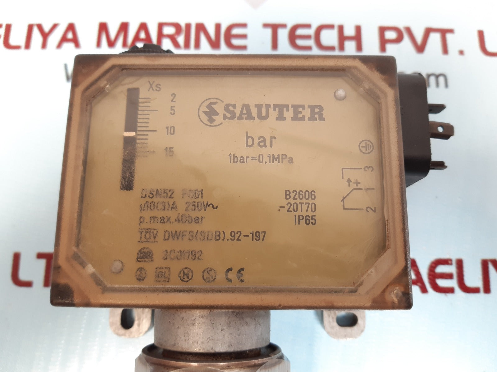 Sauter dsn52 f001 pressure switch