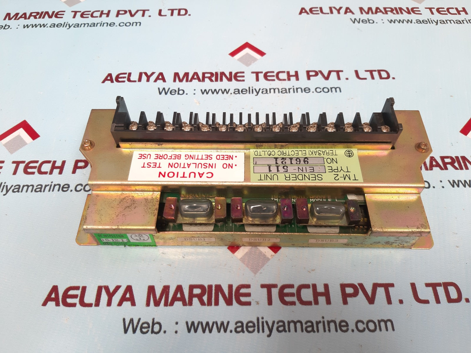 Terasaki electric ein-511 tm-2 sender unit