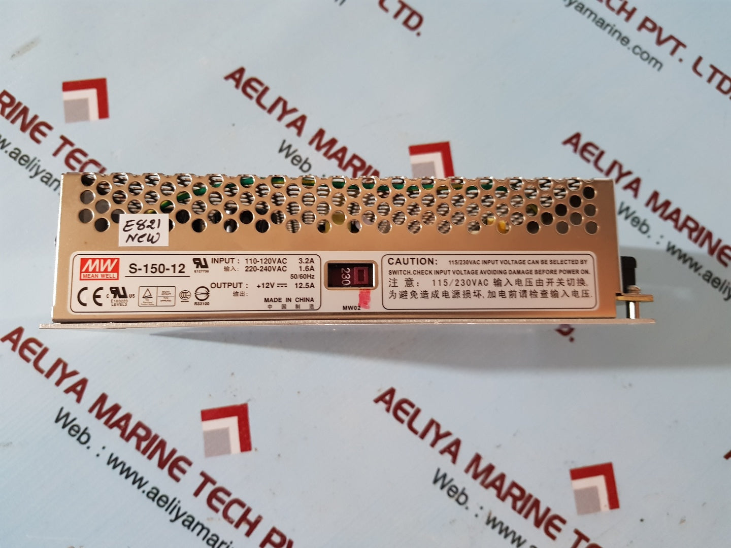 Mean well s-150-12 switching power supply