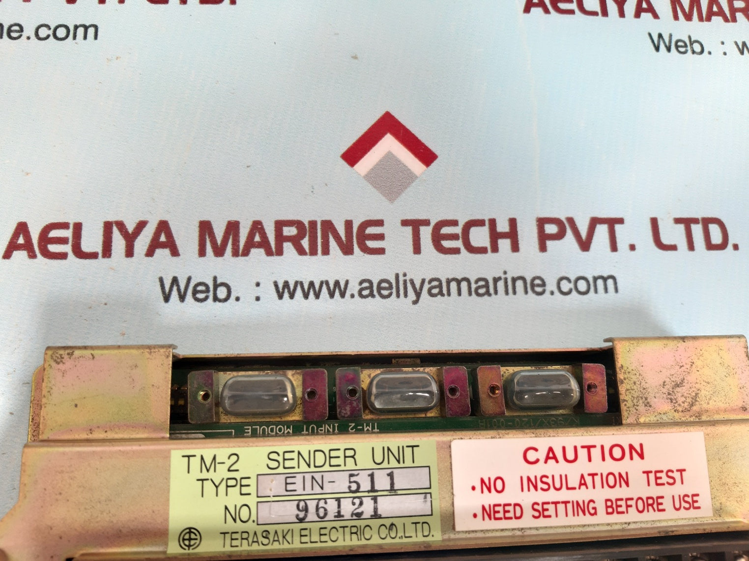 Terasaki electric ein-511 tm-2 sender unit