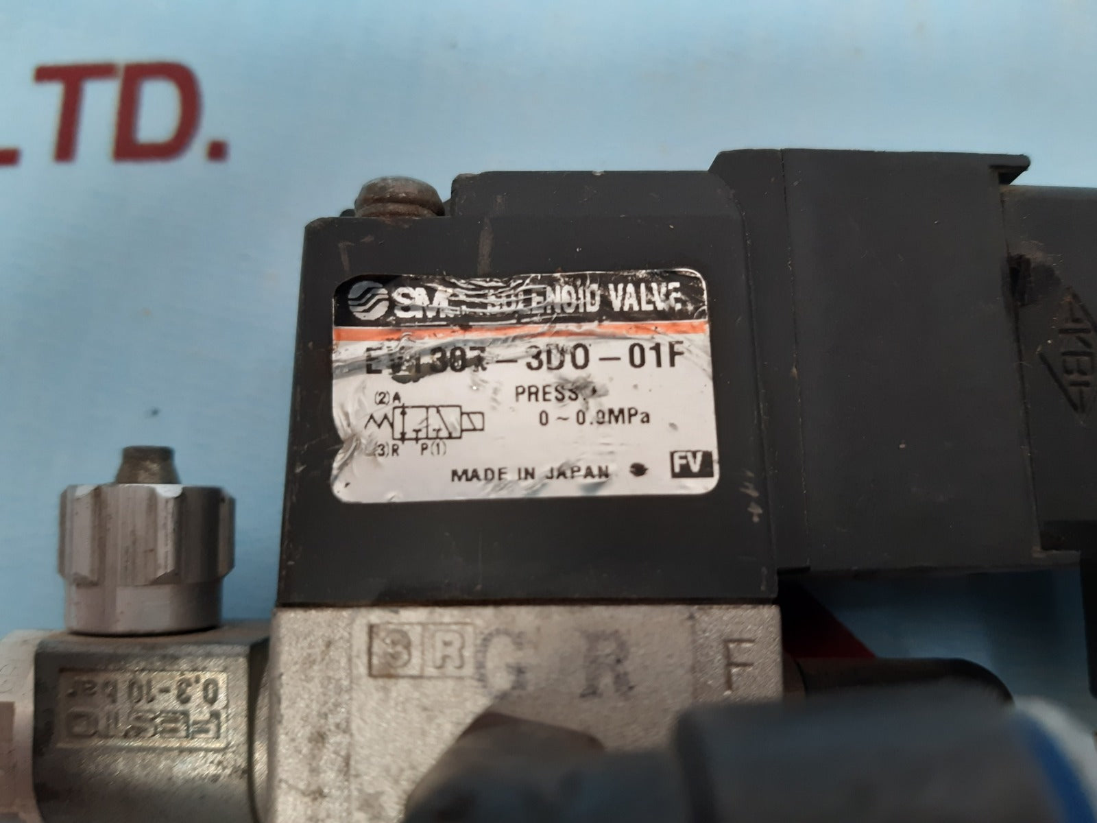 Smc ev1307-3d0-01f solenoid valve