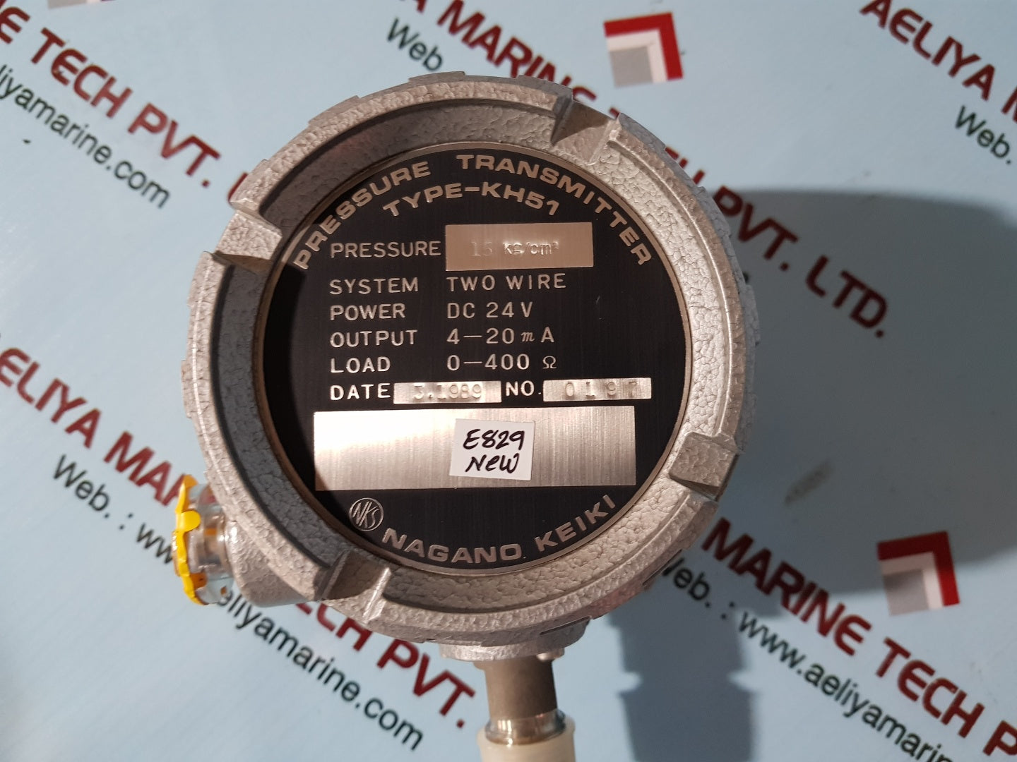 Nagano keiki kh51 pressure transmitter 15 kg/cm2