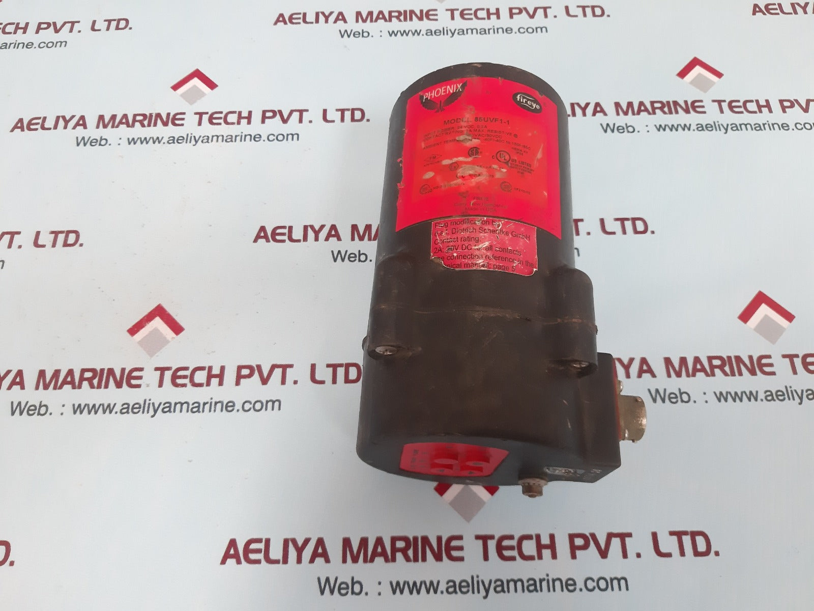 Phoenix fireye 85uvf1-1 integrated fire scanner 