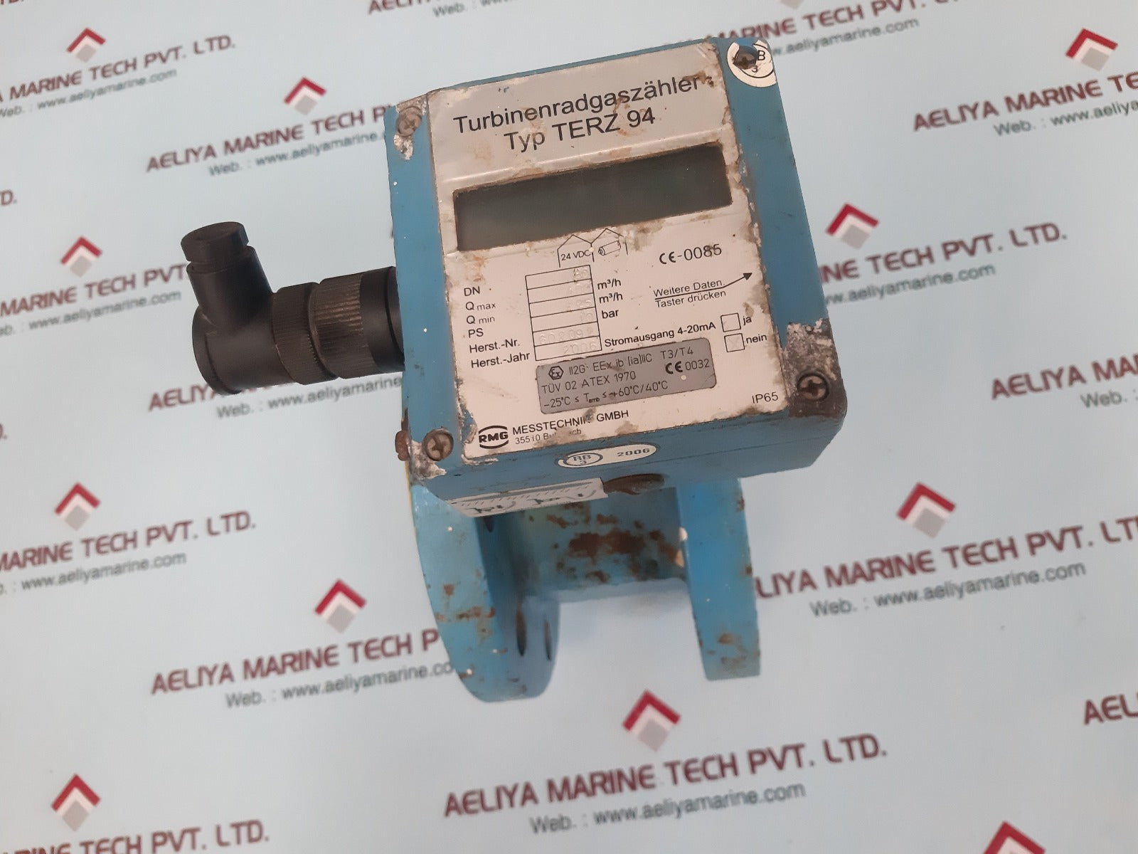 Rmg terz 94 turbine gas meter 