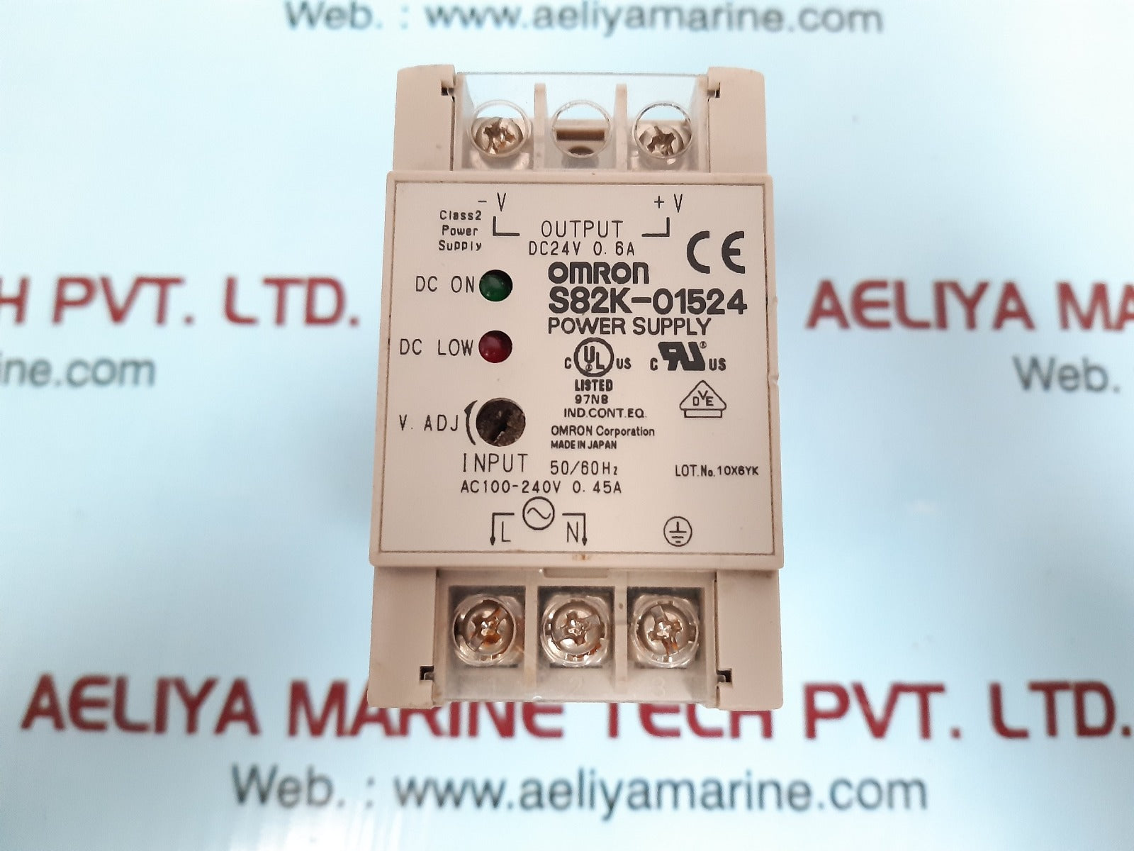 Omron s82k-01524 power supply 