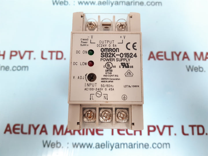 Omron s82k-01524 power supply 