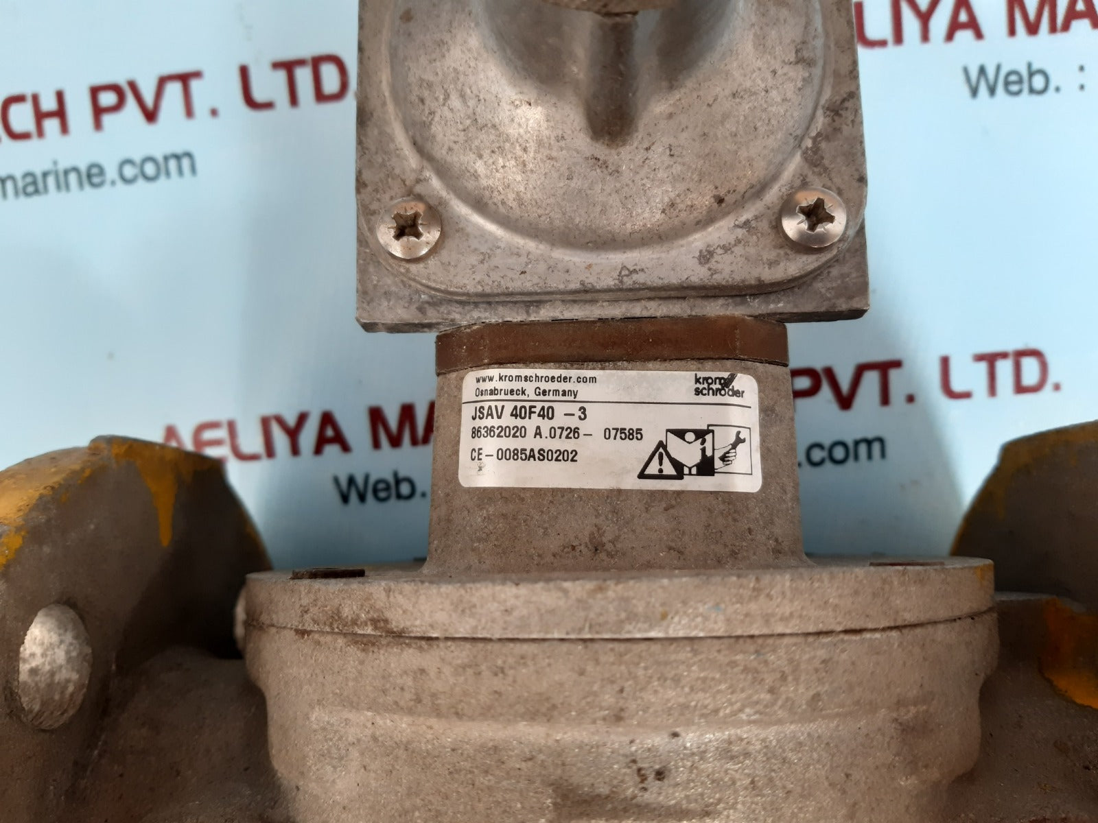 Krom schroder jsav 40f40 -3 pressure safety valve ce-0085as0202