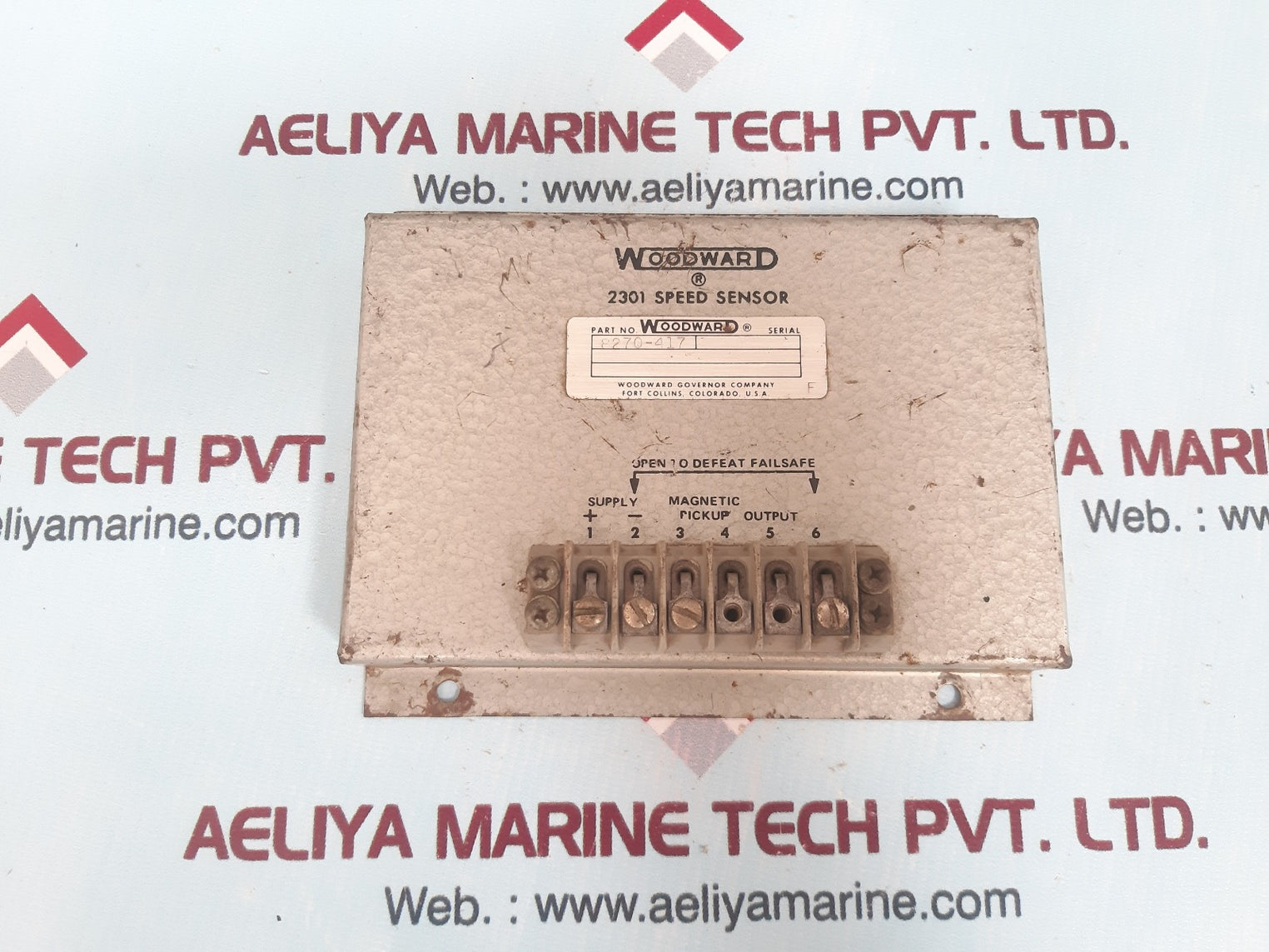 Woodward 8270-417 speed sensor 2301