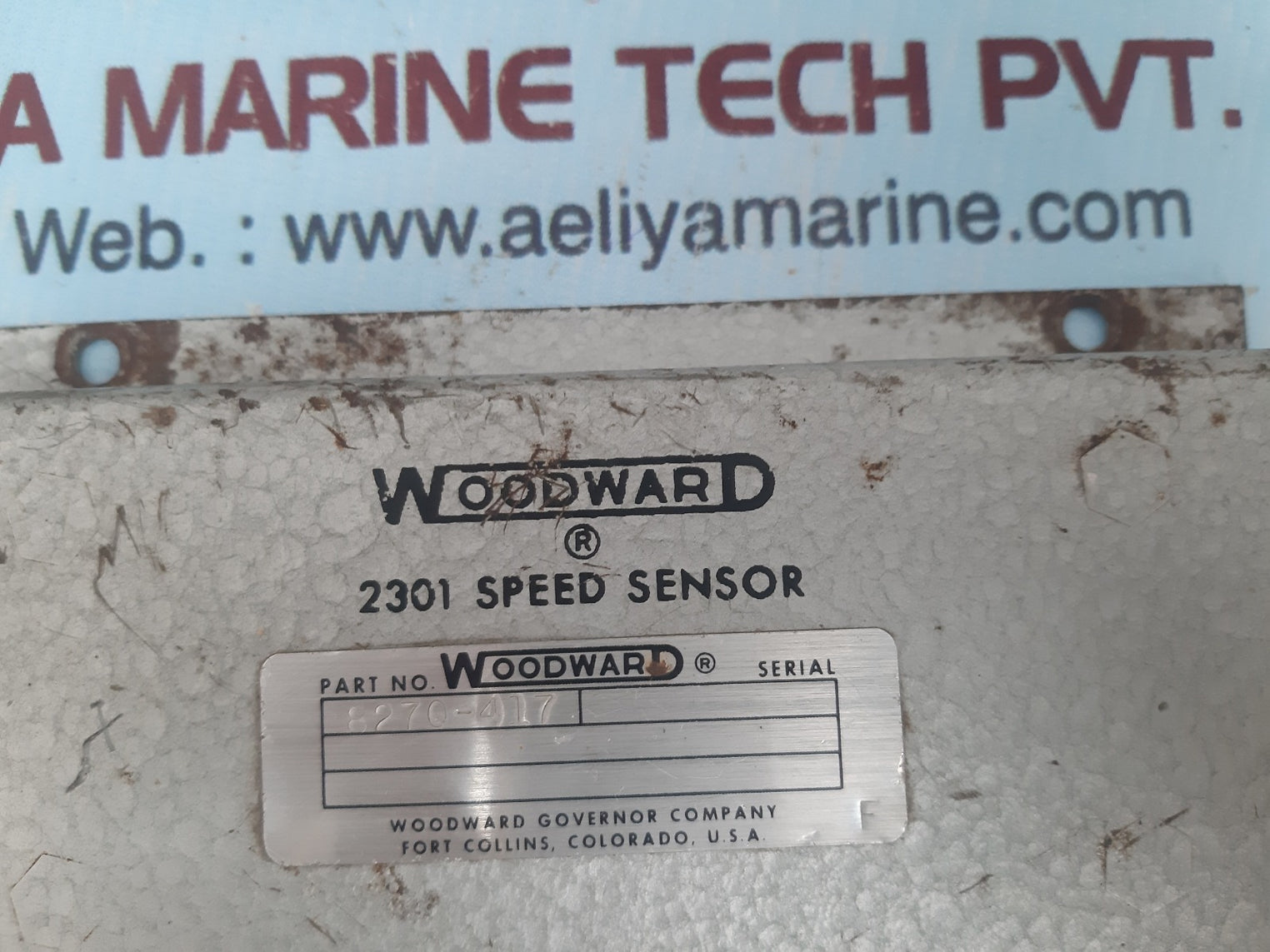Woodward 8270-417 speed sensor 2301