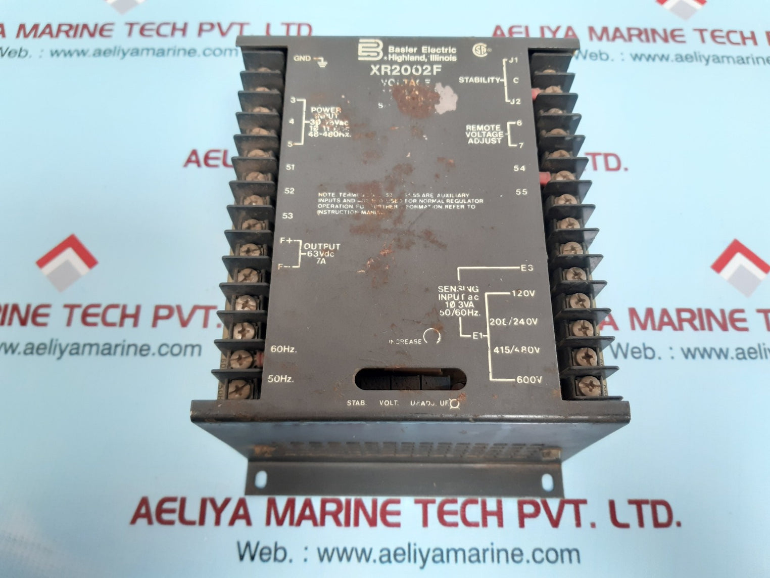 Basler xr2002f voltage regulator