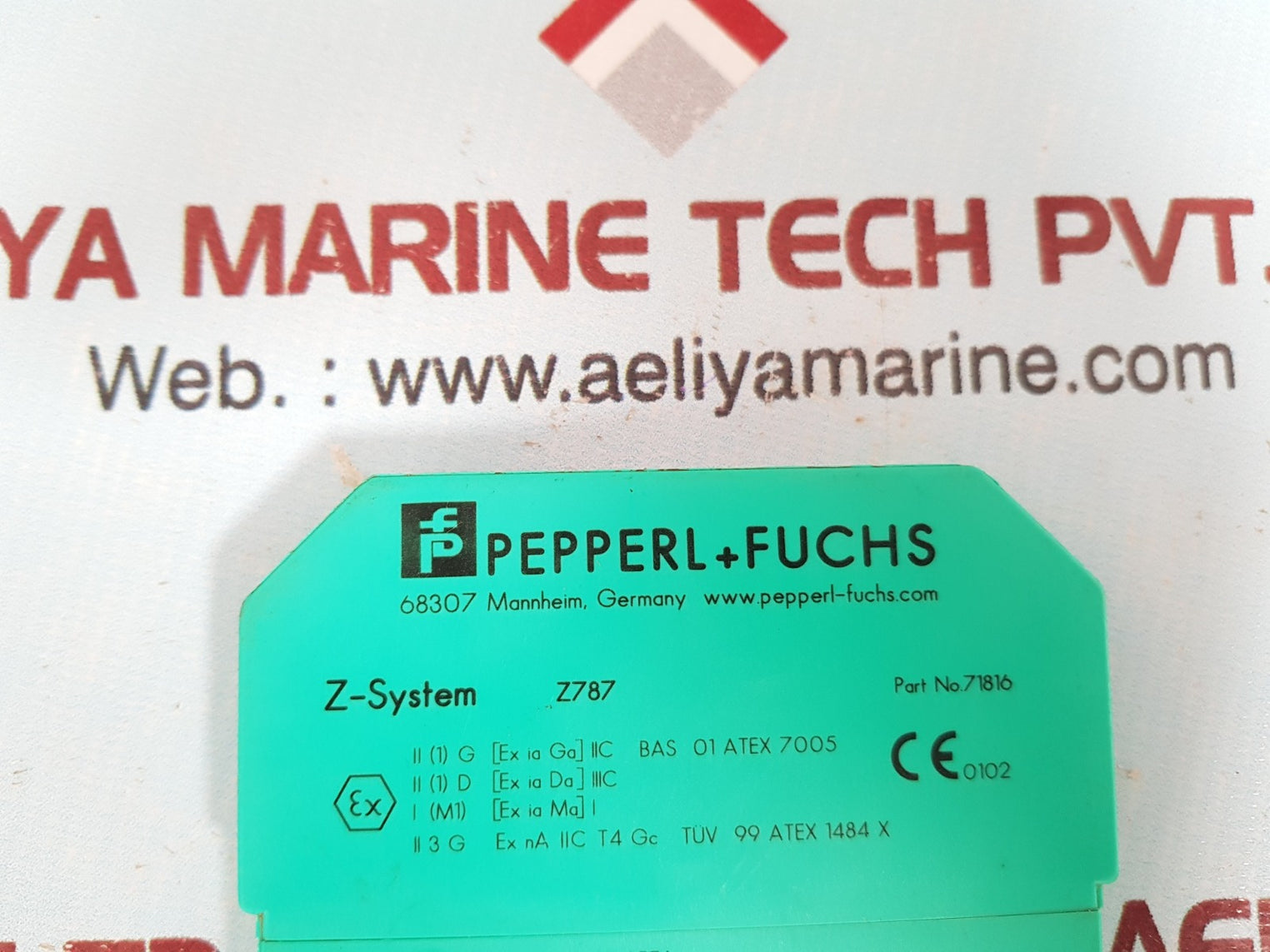 Pepperl+Fuchs Z- System Z787 Safe Snap Barrier Module71816