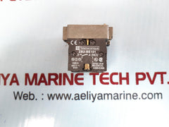 lot of 2x Telemecanique zb2-be101 contact block