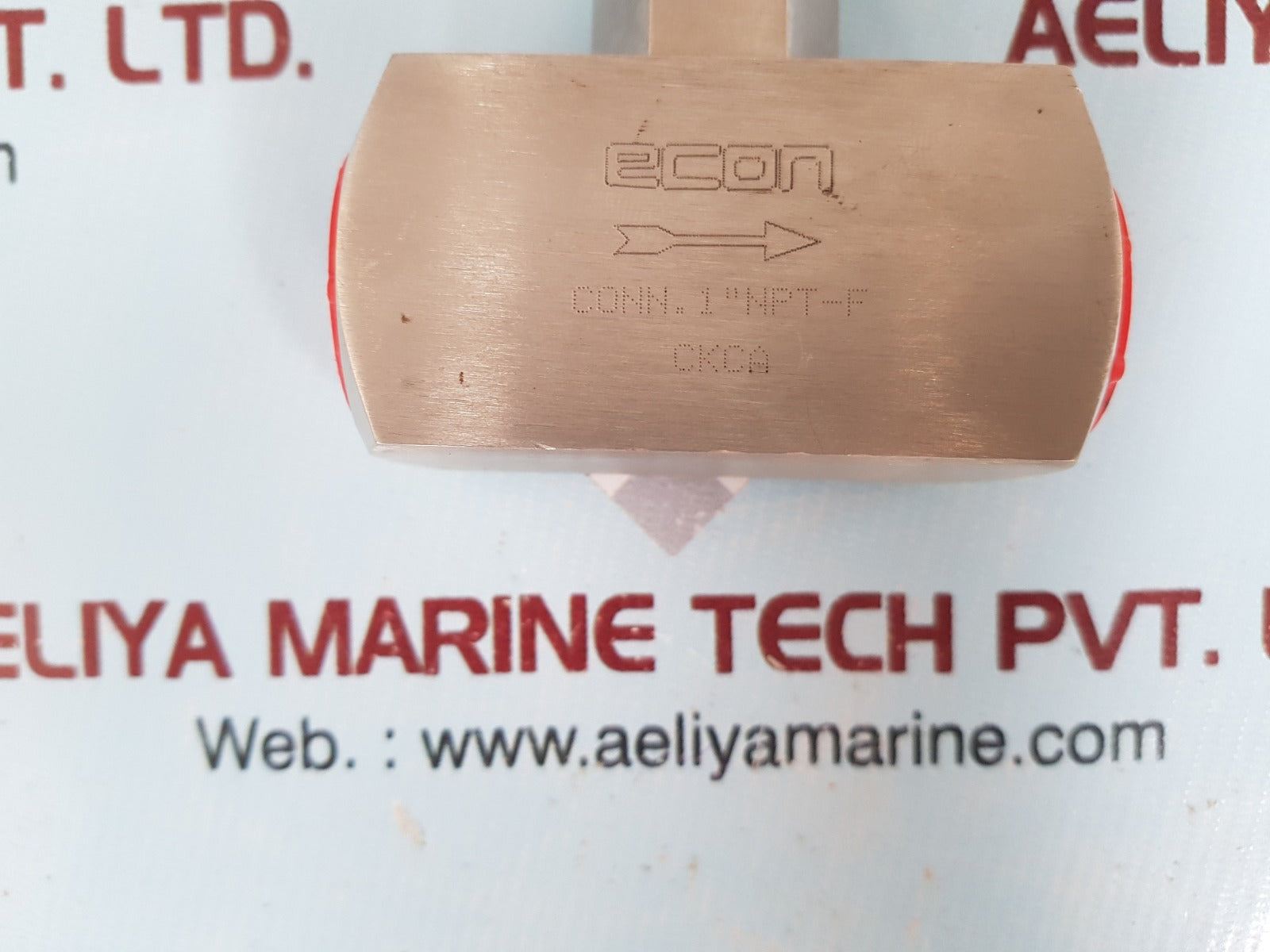 Econ conn. 1"npt-f valve 