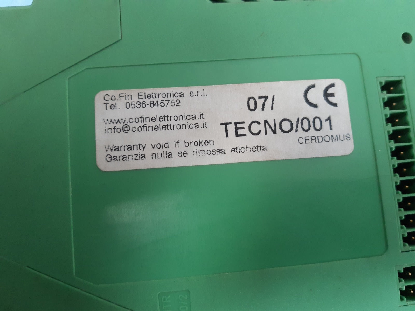 Co.fin cn1in relay 