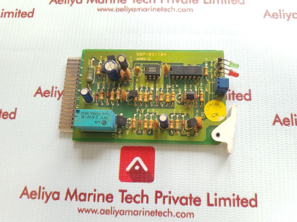 Ssp-931104 power alarm pcb card Ann-c Used
