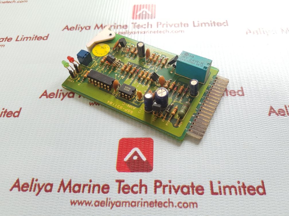 Ssp-931104 power alarm pcb card Ann-c Used
