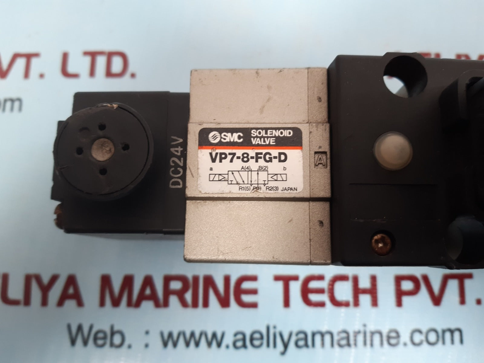 Smc vp7-8-fg-d solenoid valve