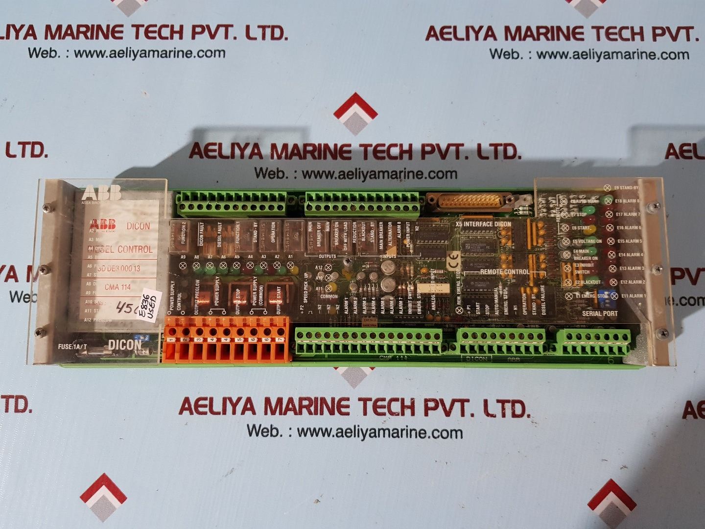 Abb Cma112 3D De3 000 13 Dicon Diesel Control Cma114 (Full Set)