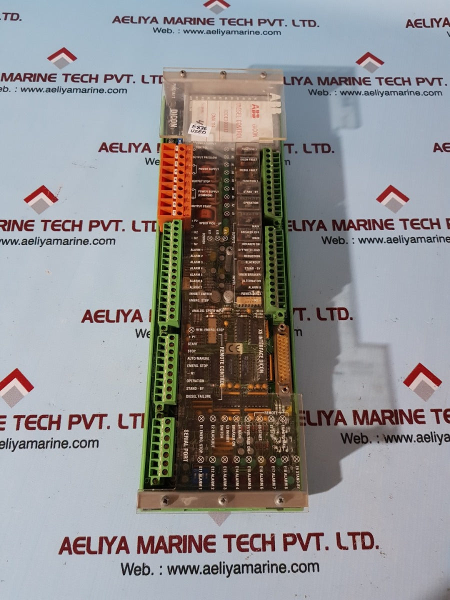 Abb Cma112 3D De3 000 13 Dicon Diesel Control Cma114 (Full Set)