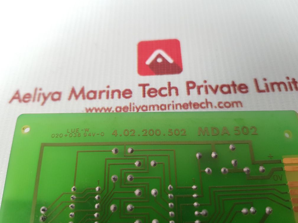 Schleicher mda 502 pcb card 4.02.200.50
