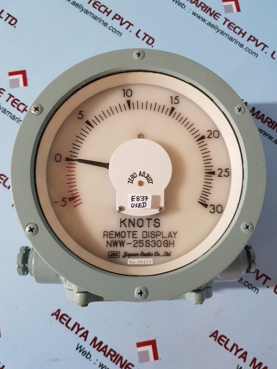 Jrc nww-25s30gh remote display 08419