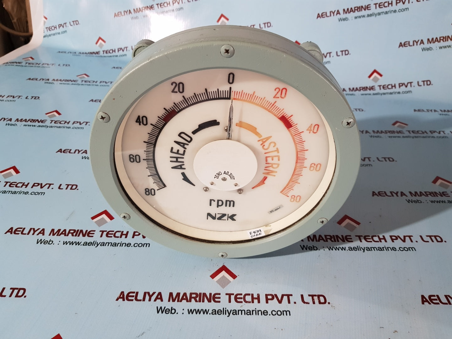 Nzk sd-200 electric propeller shaft revolution indicator 0-80 rpm 