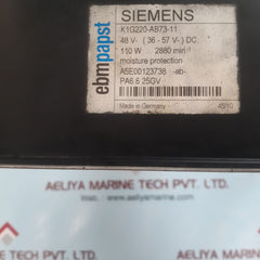 Siemens k1g220-ab73-11 inverter fan 