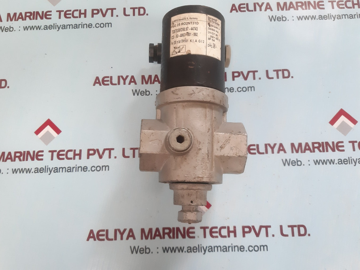 Krom schroder vg 25 ro2nt31d solenoid valve 