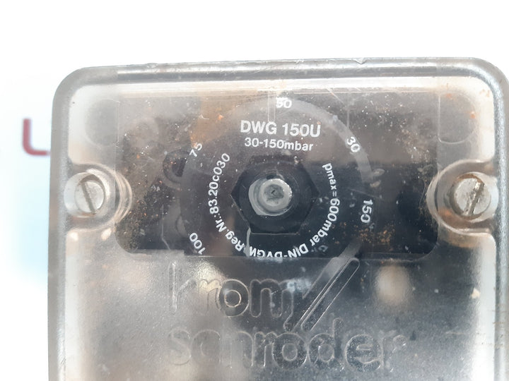 Krom schroder dwg-150u pressure switch 