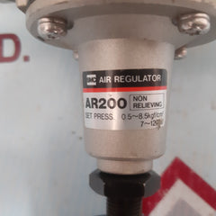 Smc ar200 air regulator 0-15 kgf/cm2 0-1.5 mpa