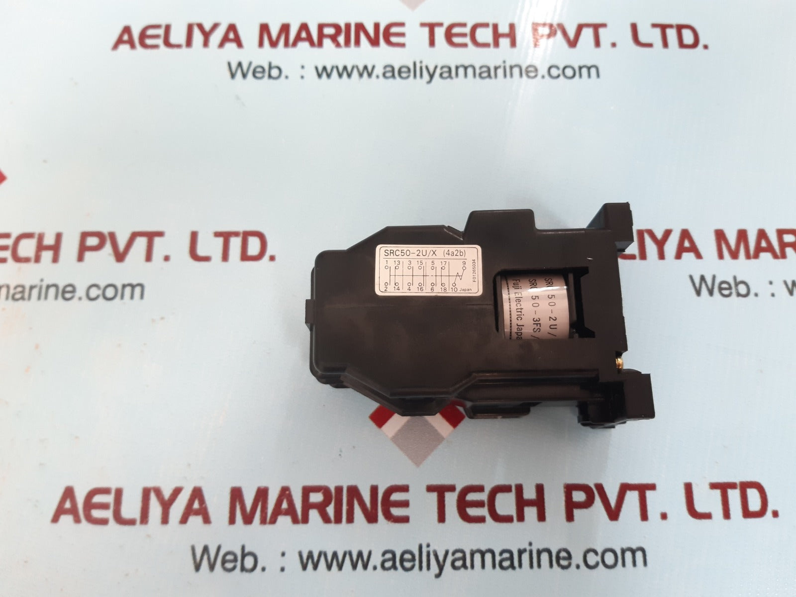 Fuji electric src50-2u/x (4a2b) auxiliary relay 380-400/400-440 v 50/60hz coil