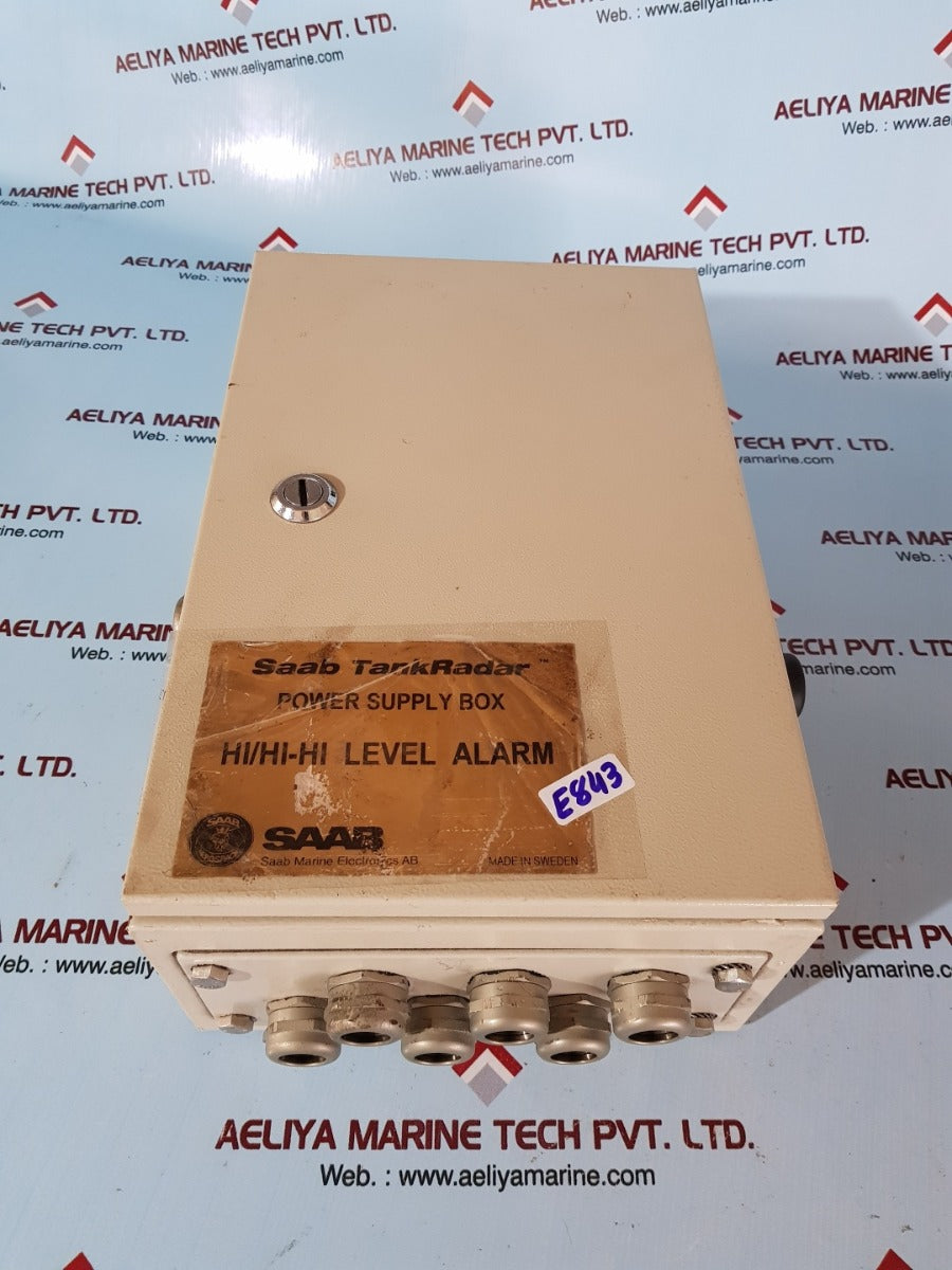 Saab tankradar hi/hi-hi level alarm power supply box