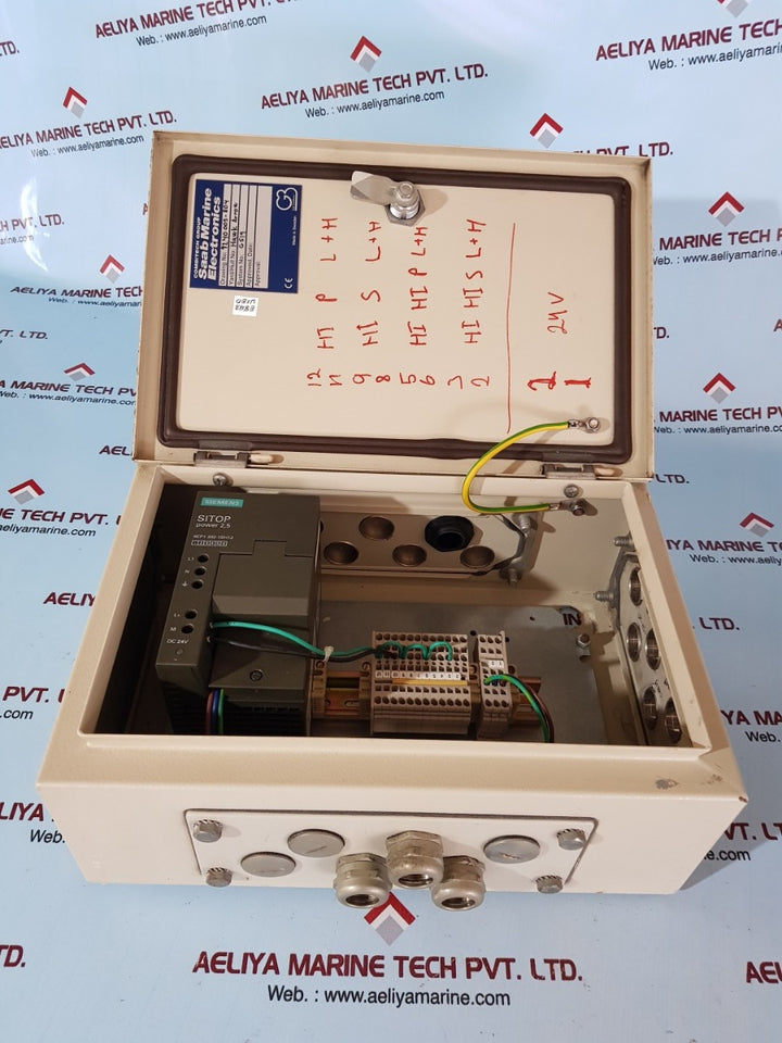 Saab tankradar hi/hi-hi level alarm power supply box