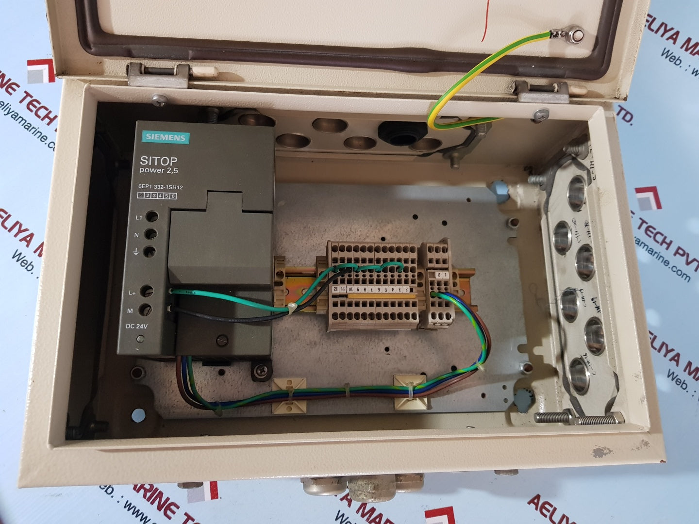 Saab tankradar hi/hi-hi level alarm power supply box