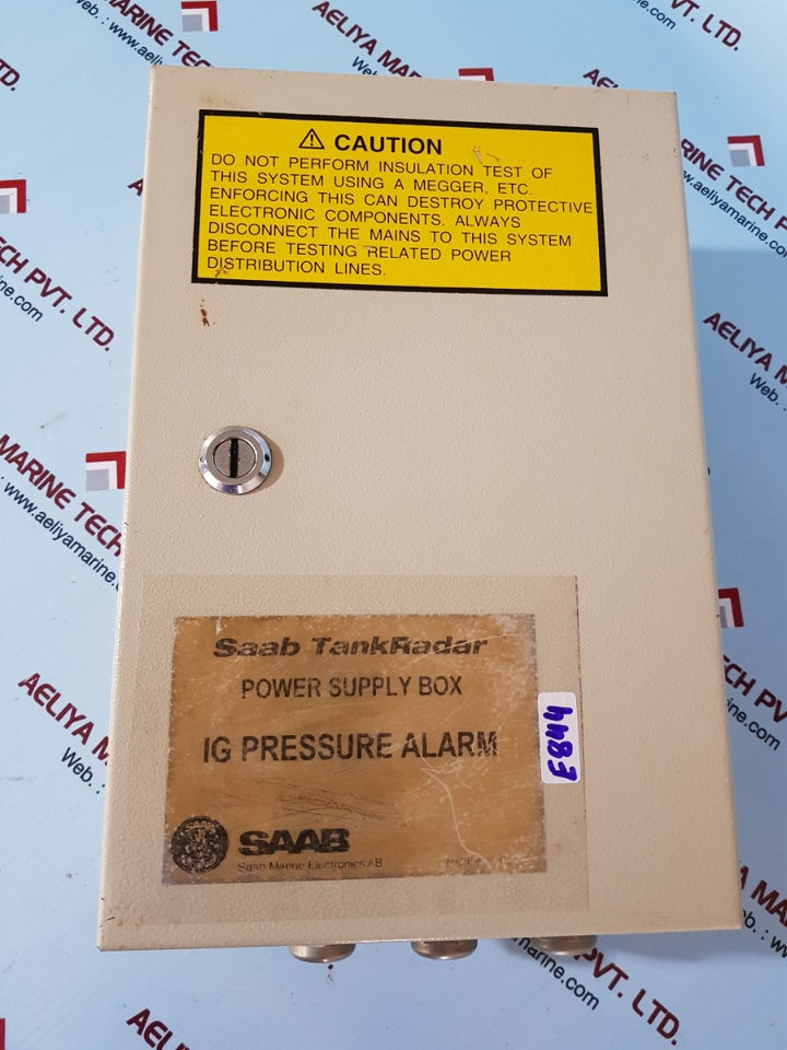 Saab tankradar ig pressure alarm power supply box