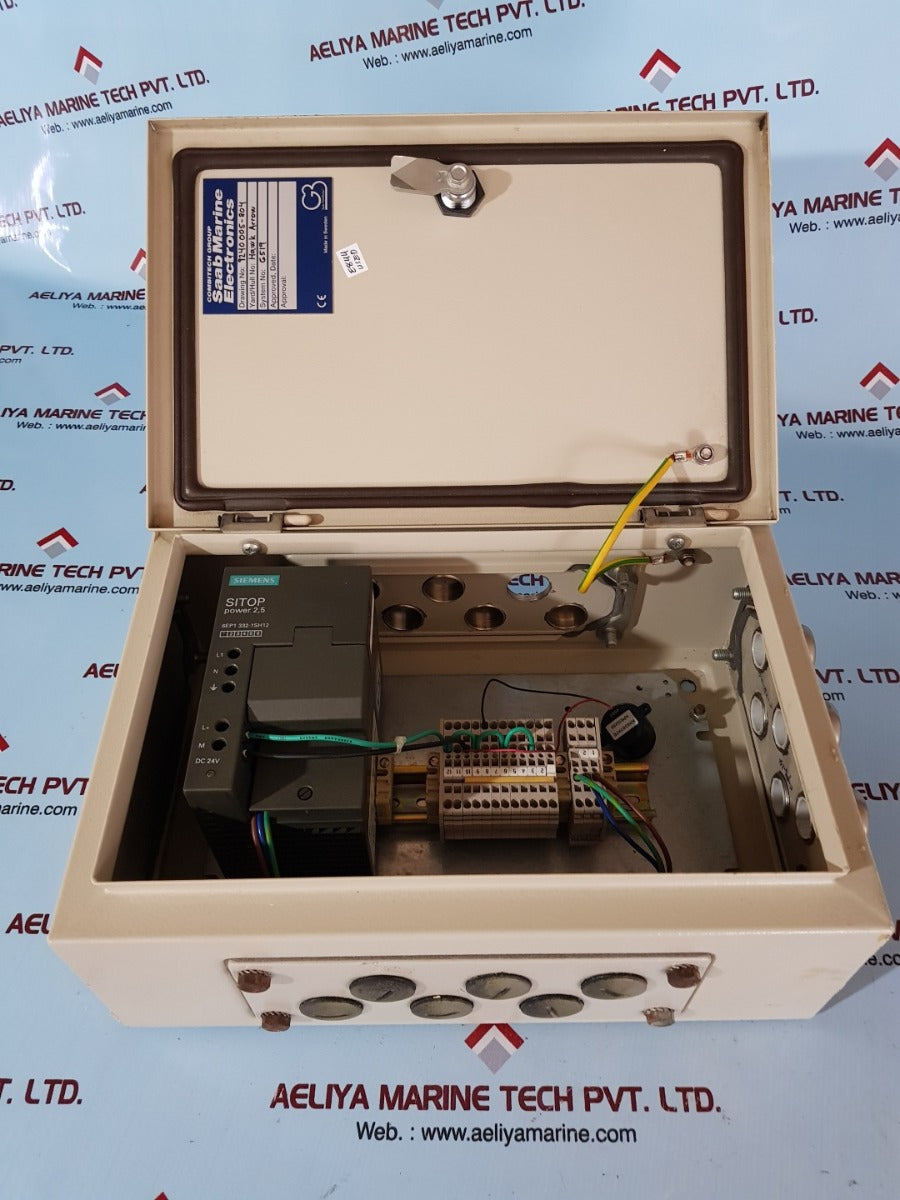 Saab tankradar ig pressure alarm power supply box
