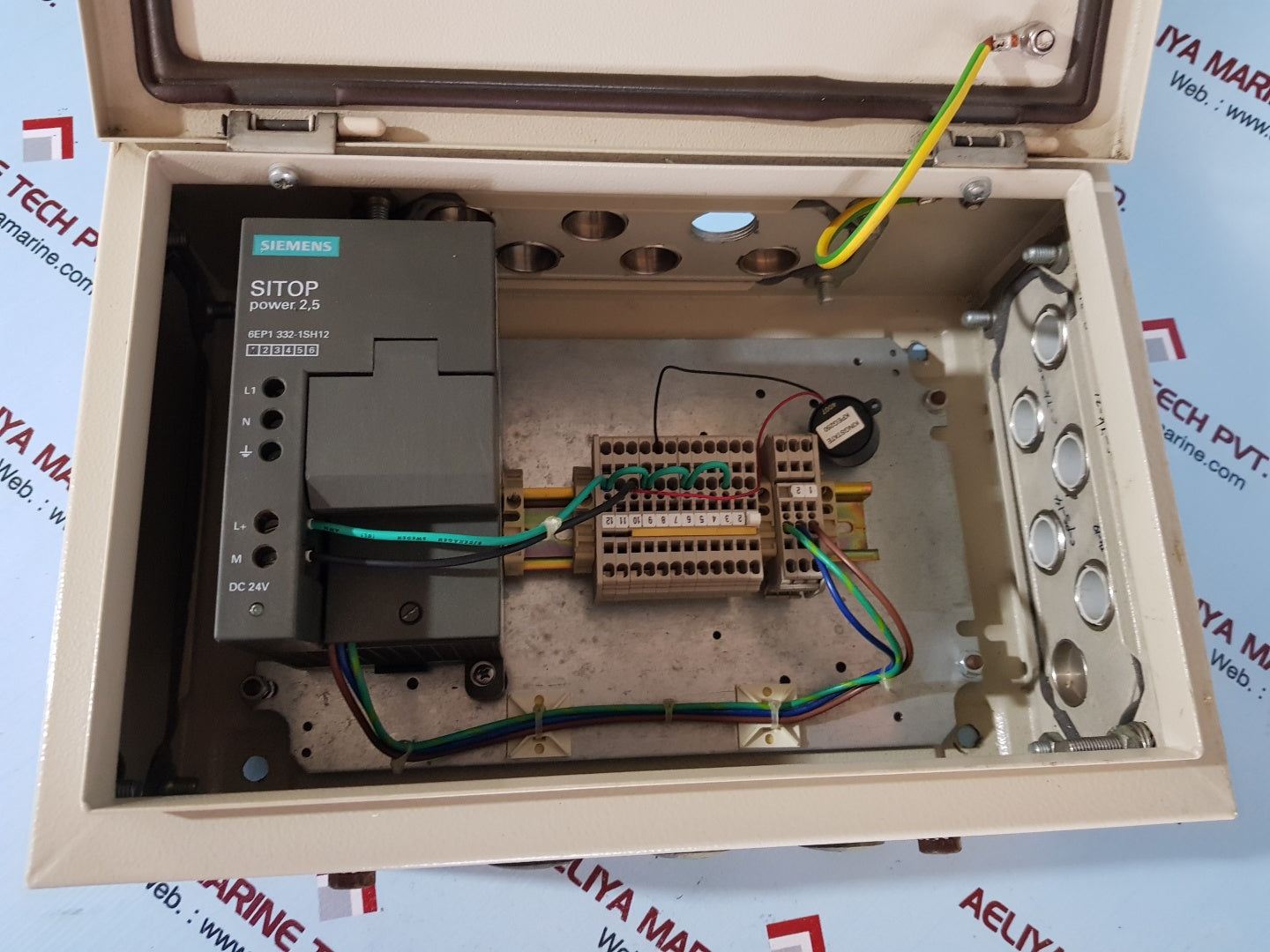 Saab tankradar ig pressure alarm power supply box