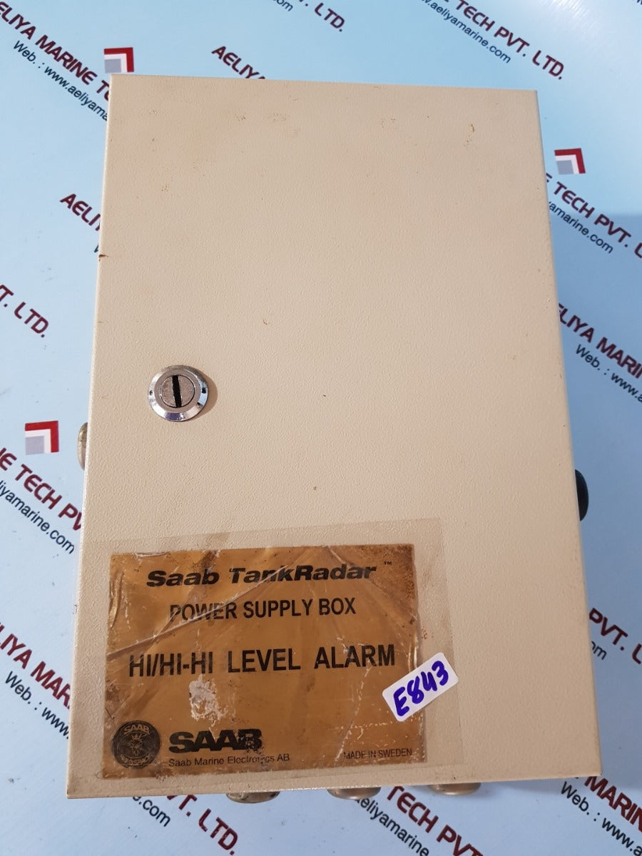 Saab tankradar hi/hi-hi level alarm power supply box