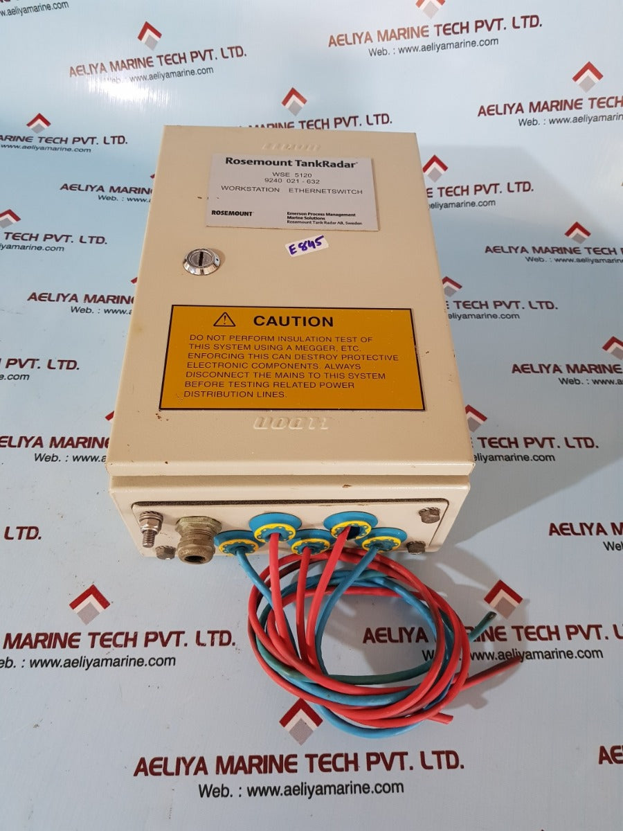 Rosemount tankradar wse 5120 workstation ethernet switch 9240 021-632