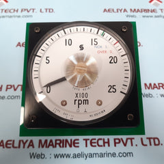 Toyo keiki dvf-11 rpm meter 0-25 rpm