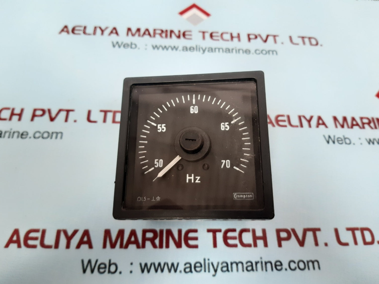Crompton 243-05rg-hg-sb panel meter 