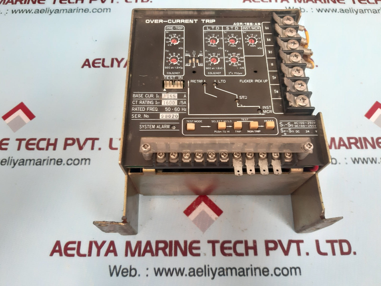 Terasaki aor-1bs-as Over-current trip 1155a