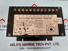 Toyo keiki is-3 insulation resistance monitor 200-230v 50/60hz