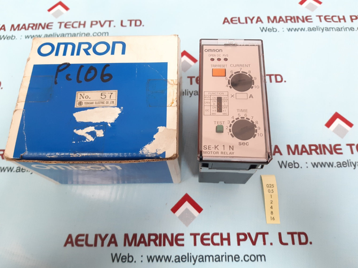 Omron se-k1n motor relay