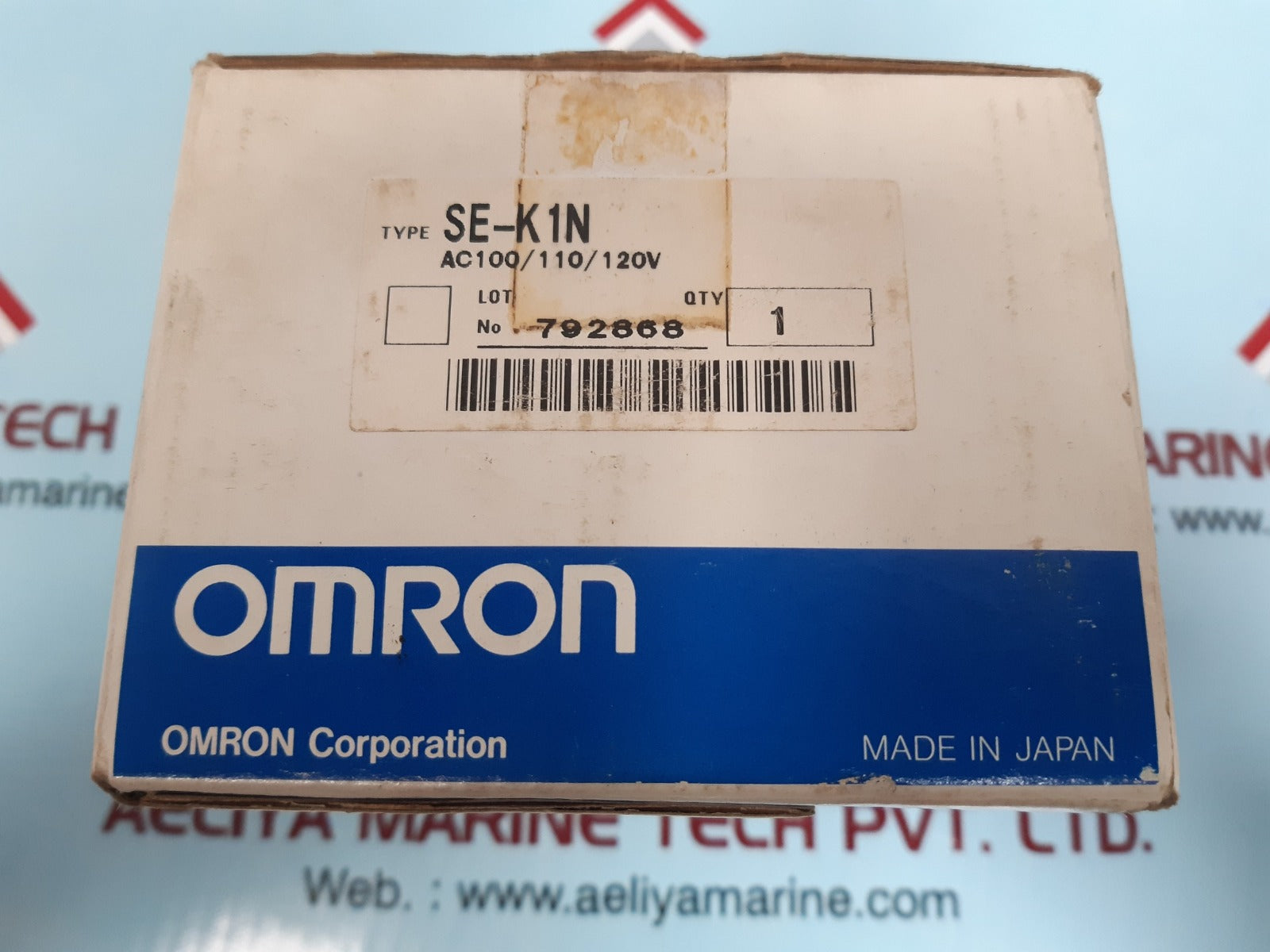 Omron se-k1n motor relay