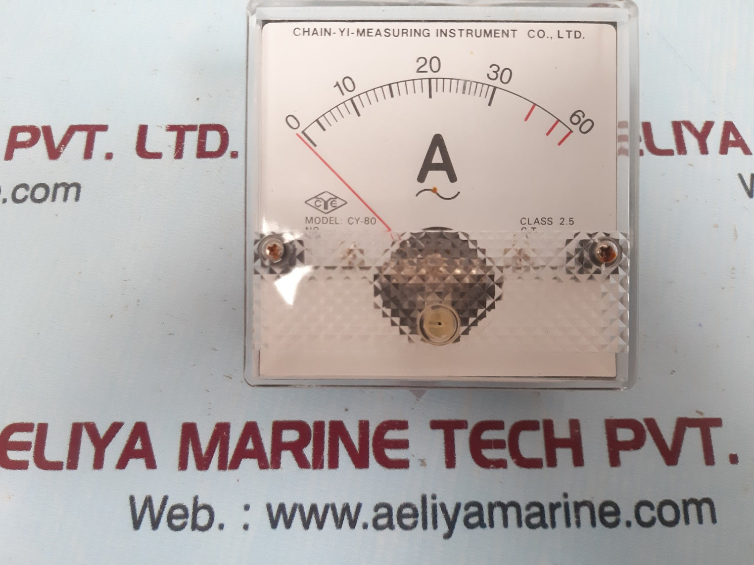Chain-yi cy-80 panel meter class 2.5 c.t. 0-60a