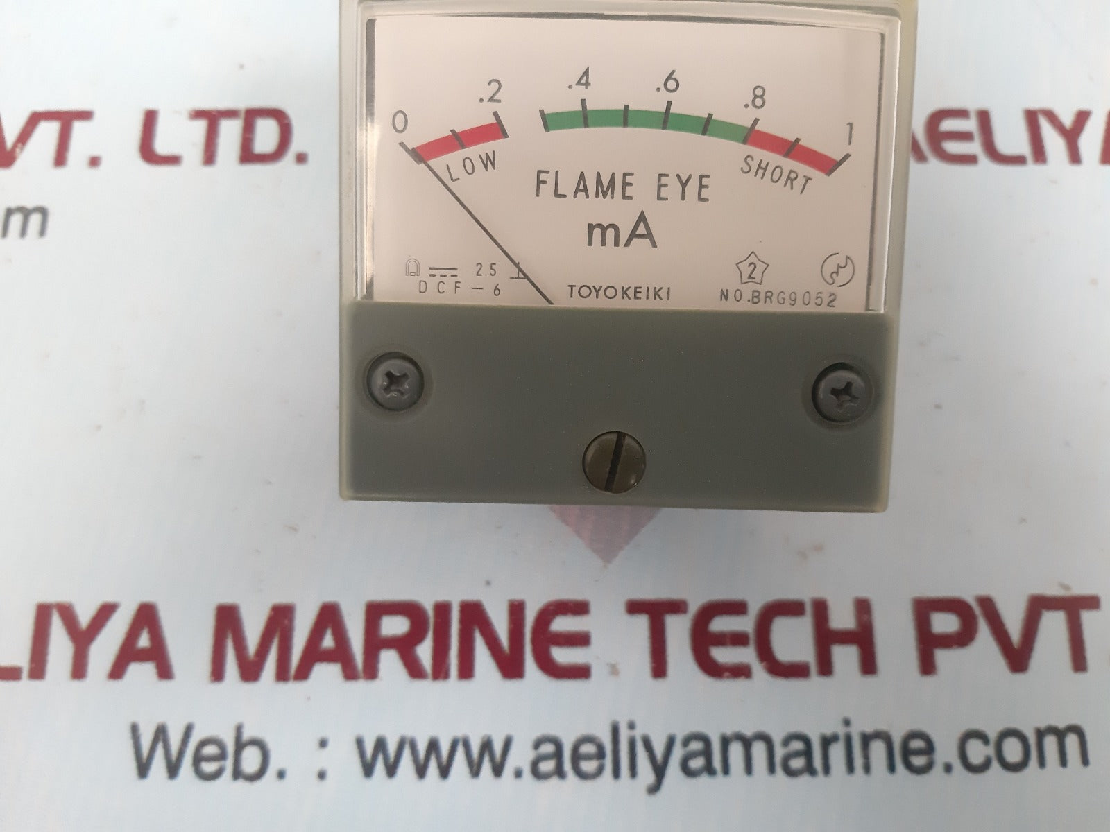 Toyo keiki flame eye meter brg9052