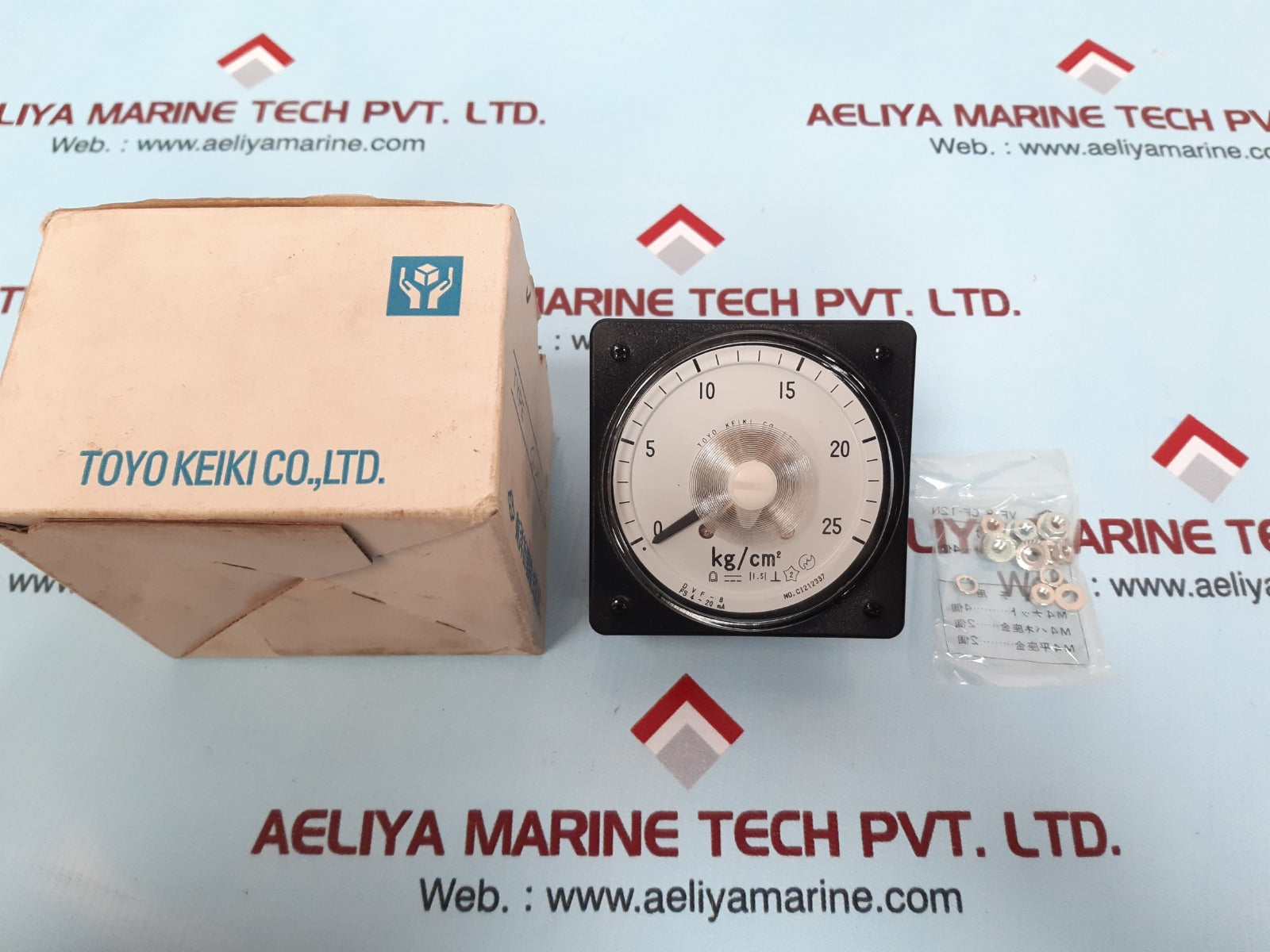 Toyo keiki dvf-8 panel meter ci212337