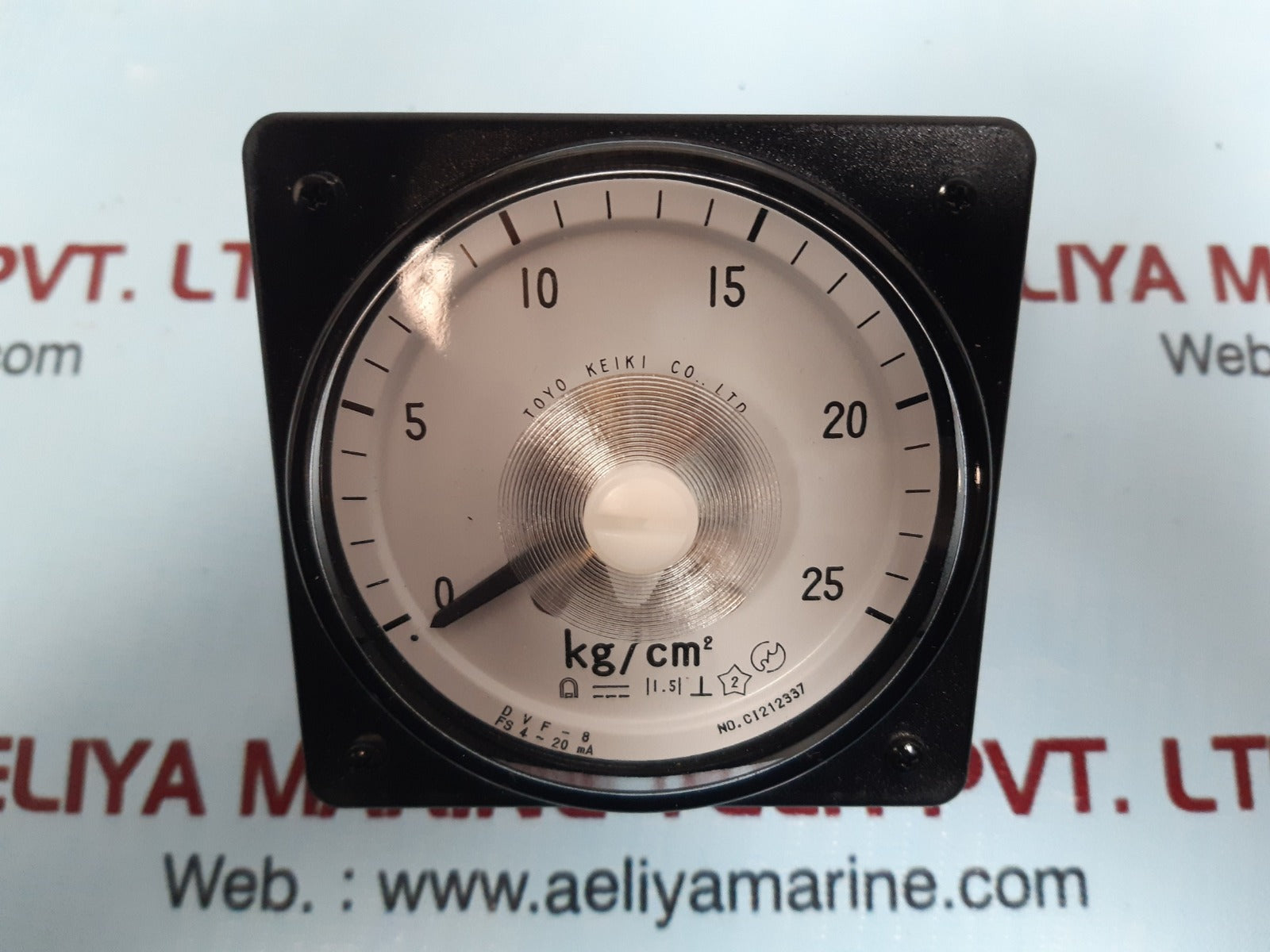 Toyo keiki dvf-8 panel meter ci212337