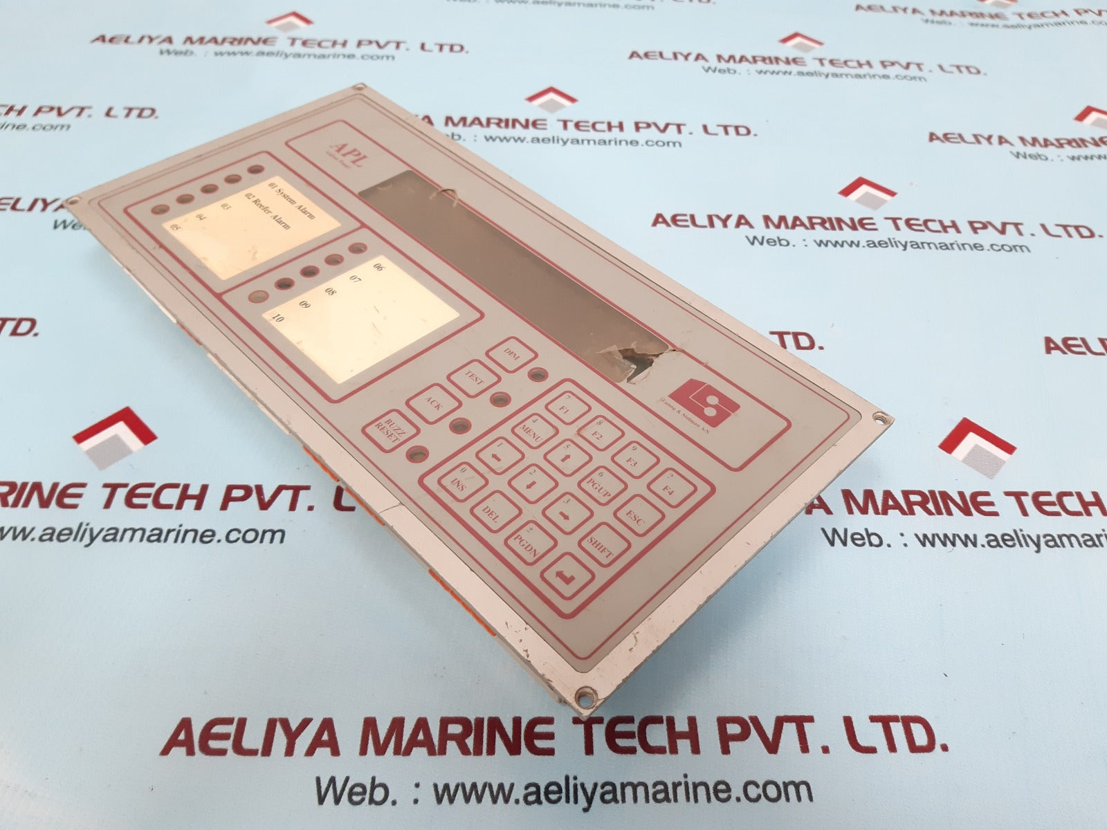 Lanng & stelman alarm panel 1284-002